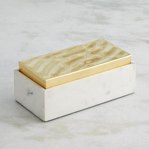 Shimmer Box-Brass