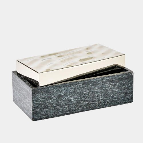 Shimmer Box-Nickel-Lg