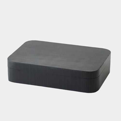 Super Ellipse Box-Black-Lg