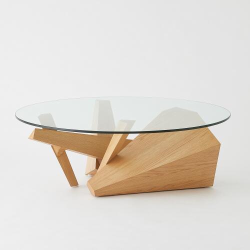 Spectrum Cocktail Table-Oak