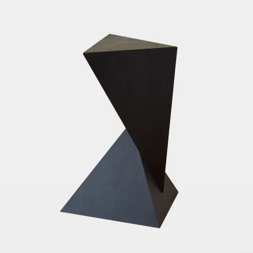 Spectrum Side Table-Blackened Oak