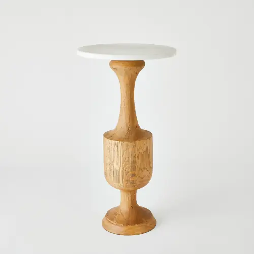 Vessel Side Table-Natural-Sm