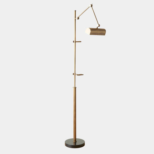Display Floor Lamp-Brass