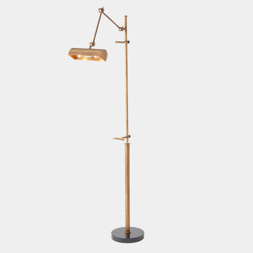 Display Floor Lamp-Brass