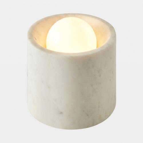 Nano Stone Sconce-White
