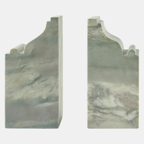 Arch Bookends-Green