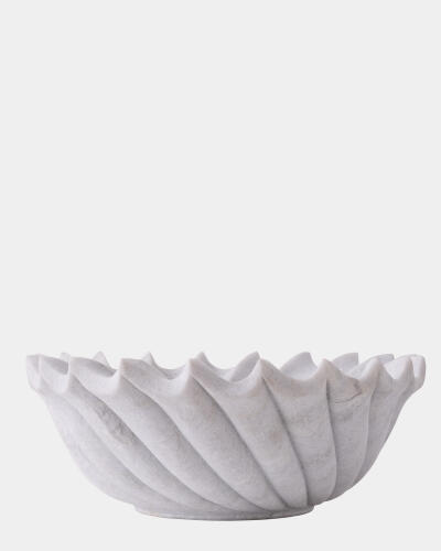 Turbinio Shell Bowl-White
