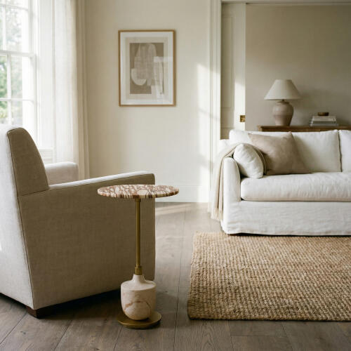 Urny Table-Gold