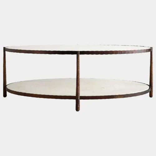 Forgiato Cocktail Table-Oval