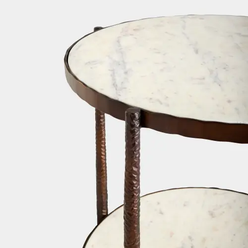 Forgiato Side Table-Round
