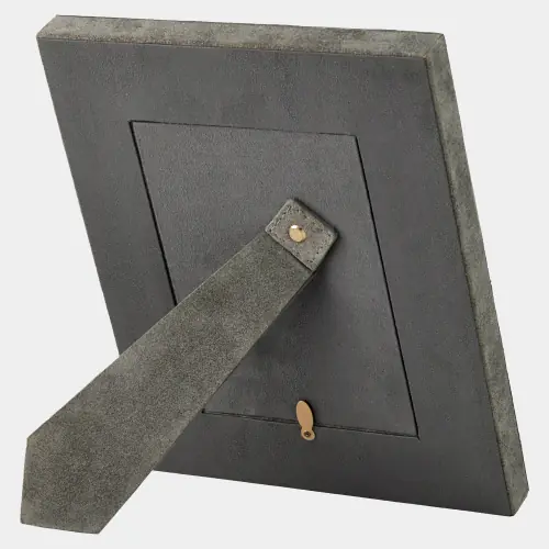 Posh Picture Frame-5x7-Gray Suede