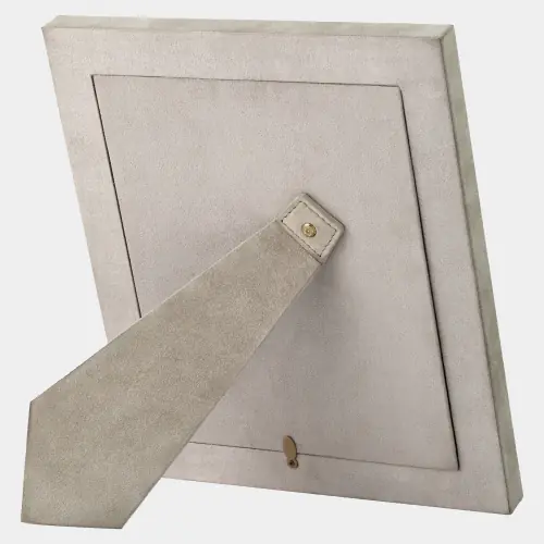 Posh Picture Frame-8x10-Parchment Suede