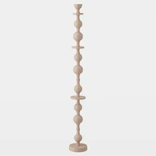 Bobbin Totem Candlesticks-Pink