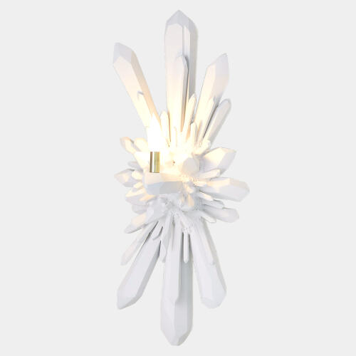 Chrystal Facet Wall Sconce