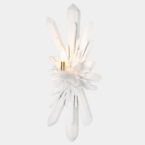 Chrystal Facet Wall Sconce