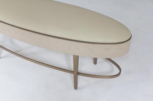 ellipse bench-ivory