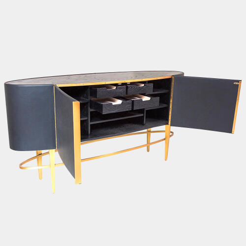 Ellipse Sideboard-Ebony