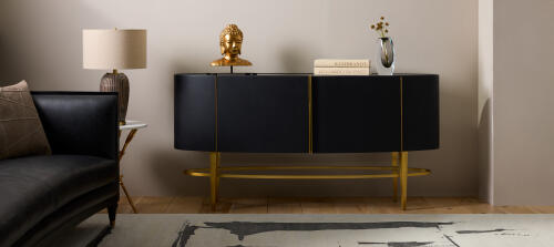 Ellipse Sideboard-Ebony