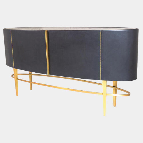 ellipse sideboard-ebony