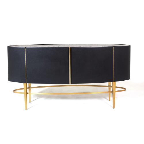 ellipse sideboard-ebony