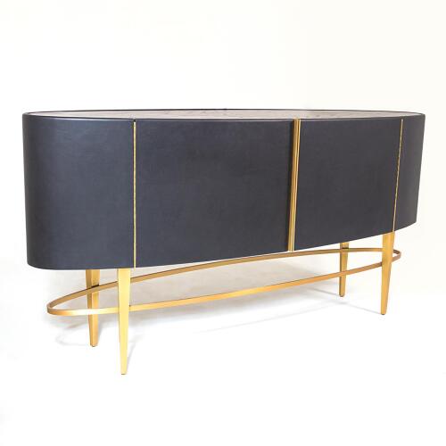 ellipse sideboard-ebony