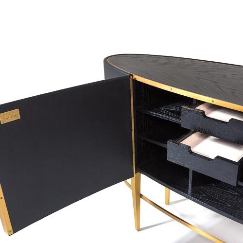 Ellipse Sideboard-Ebony