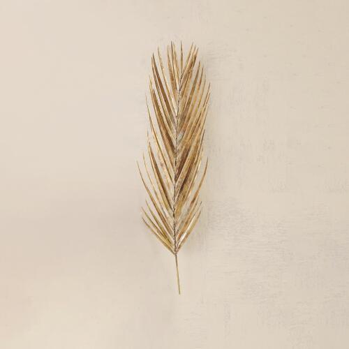 Palm Leaf-Antique Brass