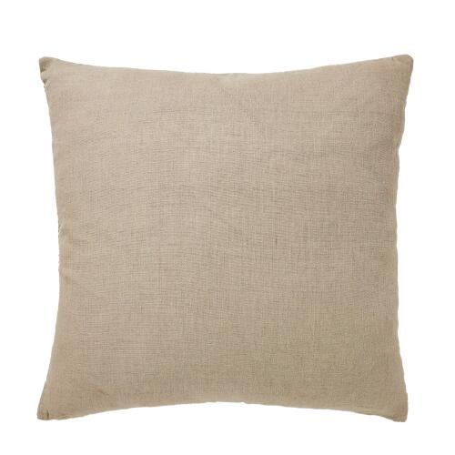 beaded basketweave pillow-antique gold