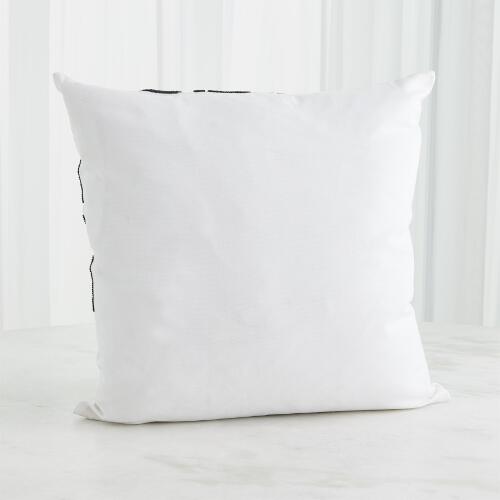 Golden Triple Crosshatch Pillow