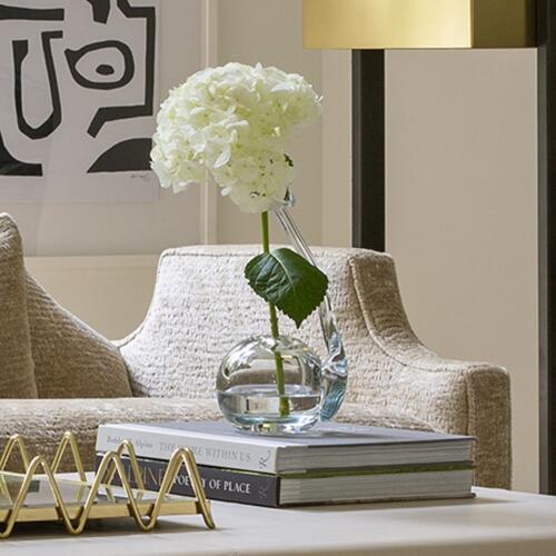 Clear Ring Flower Vase