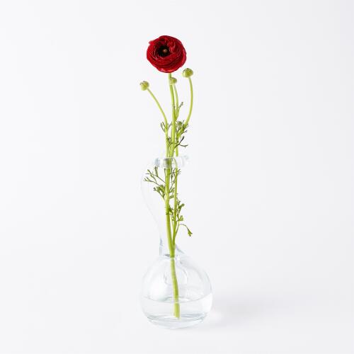 Clear Ring Flower Vase
