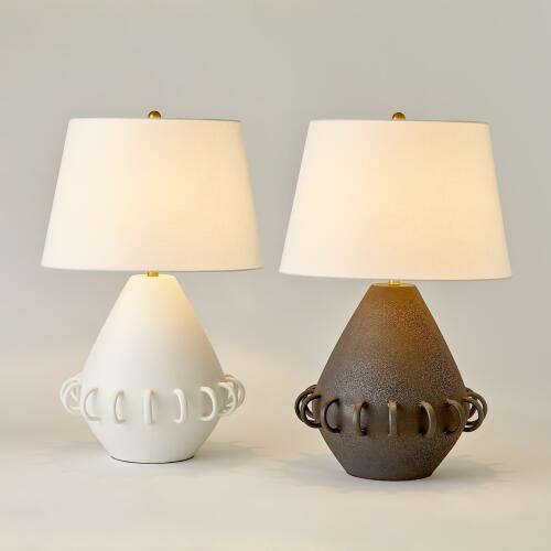 bangle lamp-matte black