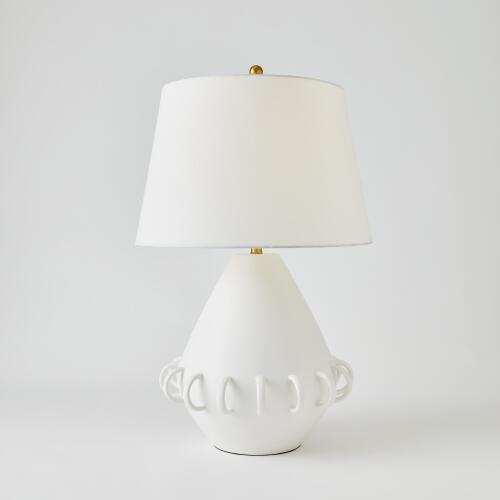 Bangle Lamp-Matte White