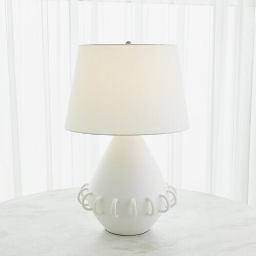Bangle Lamp-Matte White
