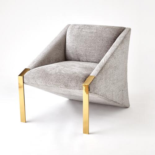 Tribeca Chair-Finn-Platinum