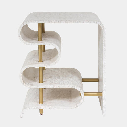 Traverse Side Table-White