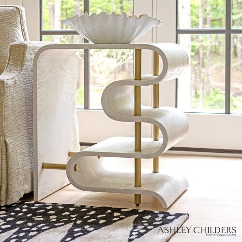 Traverse Side Table-White