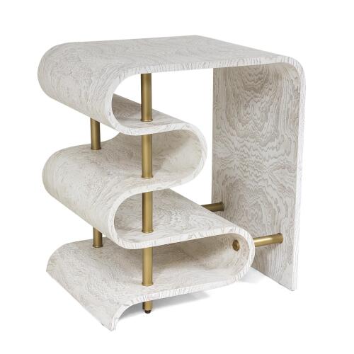 Traverse Side Table-White