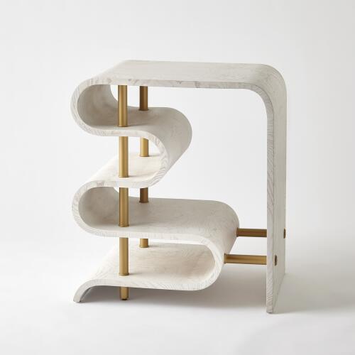 Traverse Side Table-White