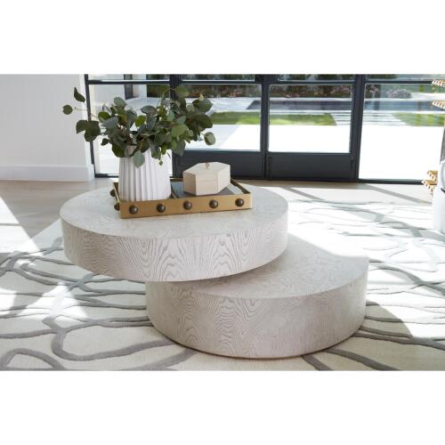 Pivot Cocktail Table-White