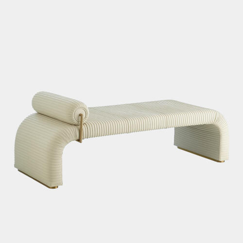 Cade Daybed-Milk Leather
