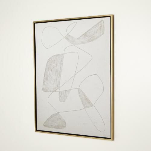 Scratch Loops Framed Art-Sable