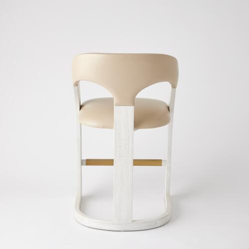Delia Counter Stool-White Burl