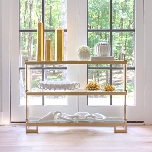 Spicchi Line Bowl w/Lid-Matte White