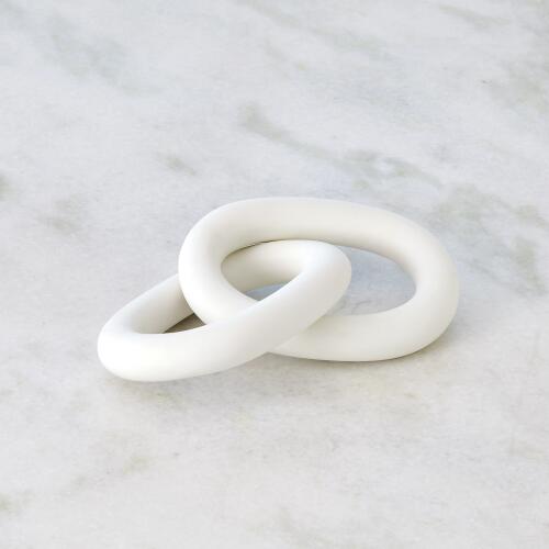 Ring Chain-Matte White