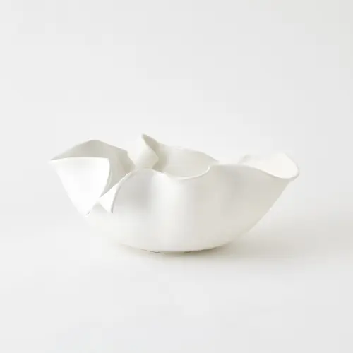 Charlotte Bowl-White