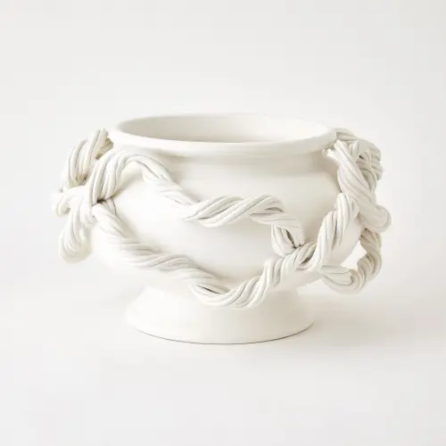 Wondar Vine Bowl-White