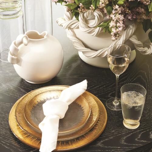 Twisted Vine Bowl-White