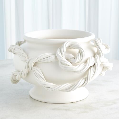 Twisted Vine Bowl-White