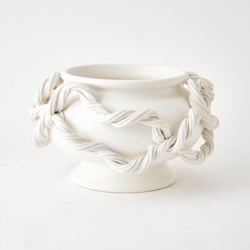 Twisted Vine Bowl-White